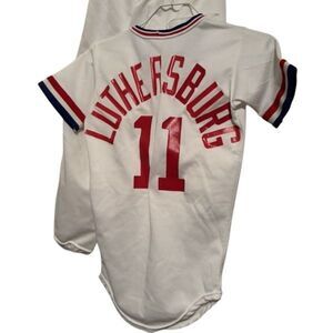 Luthersburg Pennsylvania Size Youth Small Vintage Rawlings Baseball Uniform